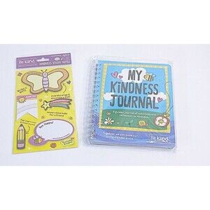Be Kind Guided Journal and Sticky Notes set for age 7 and up